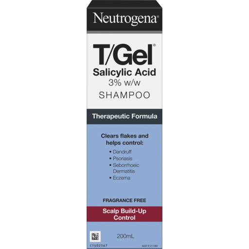 Neutrogena T/Gel Salicylic Acid Shampoo 200mL