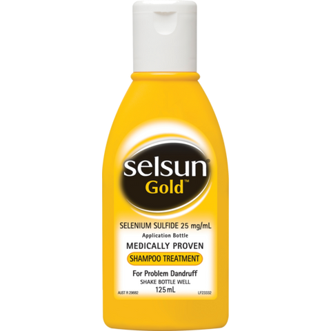 Selsun Gold 125mL - Anti-Dandruff Treatment Shampoo