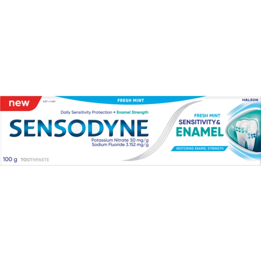 Sensodyne Sensitivity & Enamel Freshmint Toothpaste 100g
