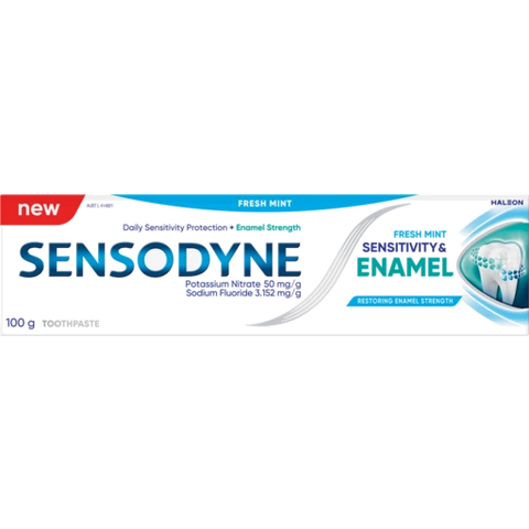 Sensodyne Sensitivity & Enamel Freshmint Toothpaste 100g