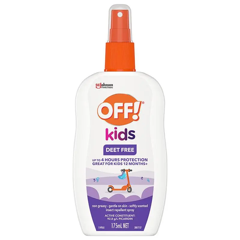 OFF! Kids Deet Free Insect Repellent Pump Spray 175mL