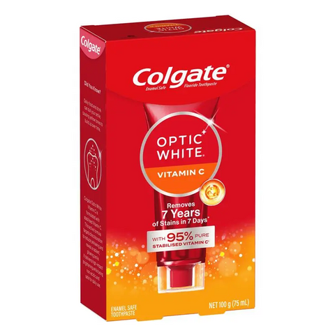 Colgate Optic White Vitamin C Whitening Toothpaste 100g
