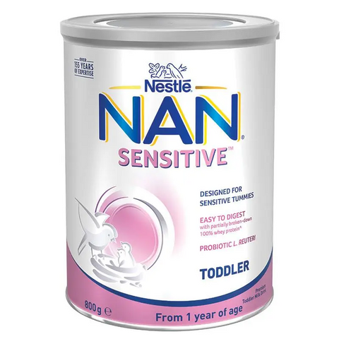 Nestle NAN SENSITIVE Premium Toddler Milk Drink 1+ Years 800g
