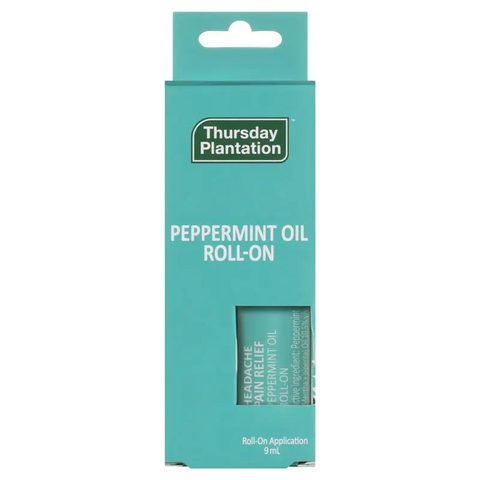 Thursday Plantation Headache Pain Relief Peppermint Oil Roll-On 9mL