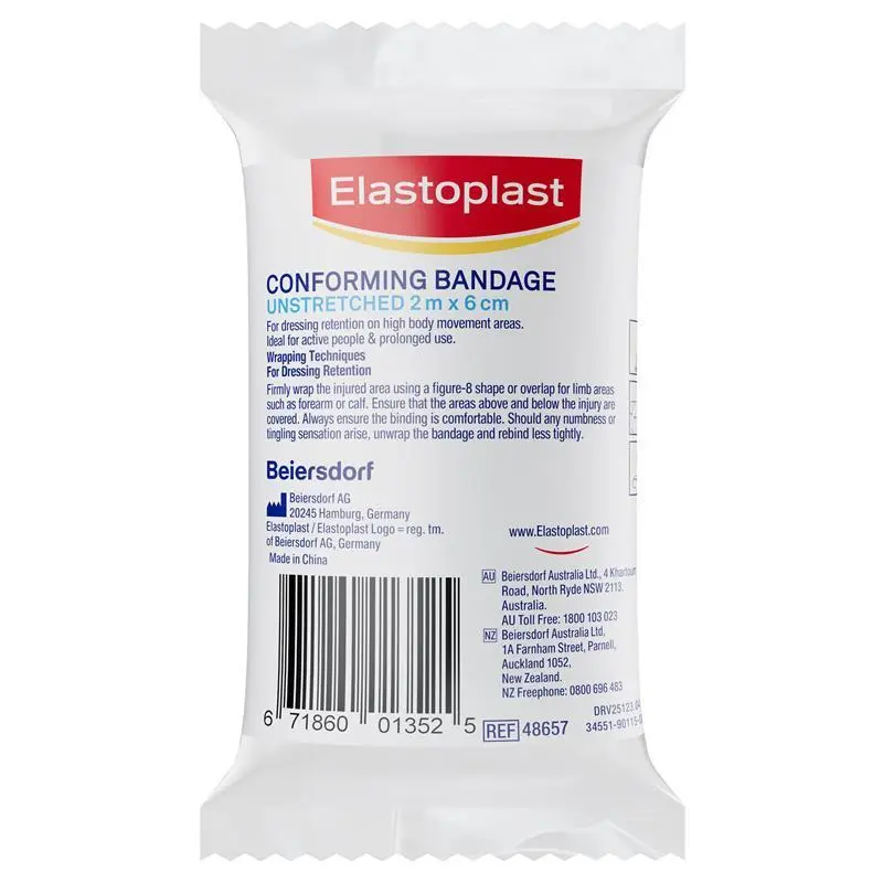 Elastoplast Conforming Bandages White 6cm x 2m
