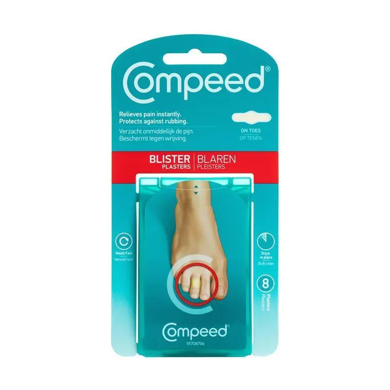 Compeed Blister Toes Plasters 8 Pack