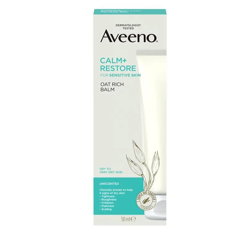 Aveeno Face Calm and Restore Oat Rich Balm 50mL
