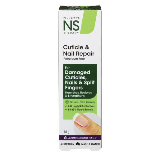 Plunkett's NUTRI SYNERGY NS Hand Care Cuticle & Nail Repair Tube 15g
