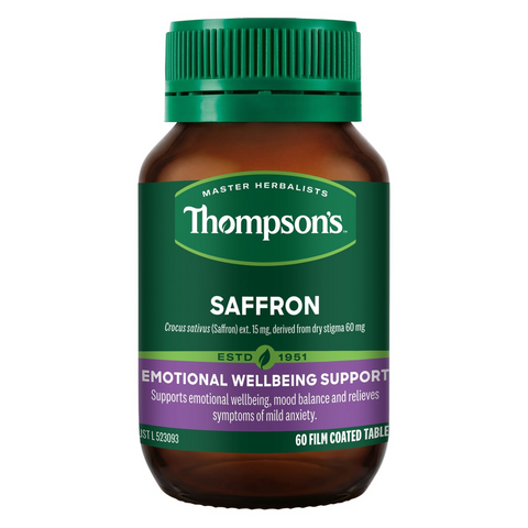 Thompson's Saffron 60 Tablets