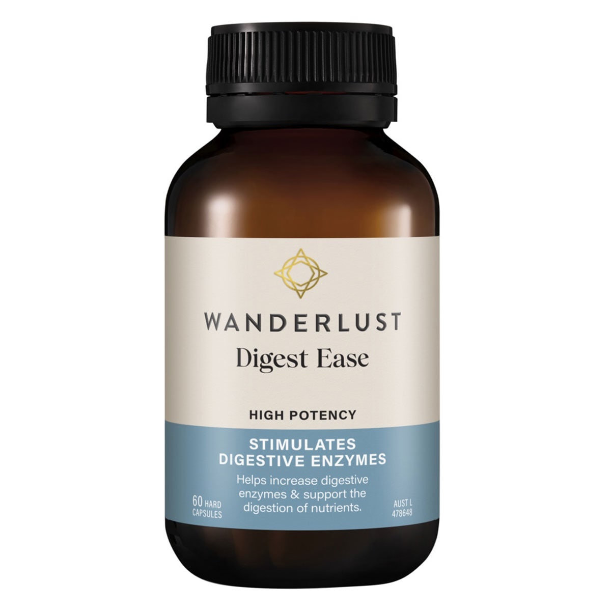 Wanderlust Digest Ease 60 Capsules