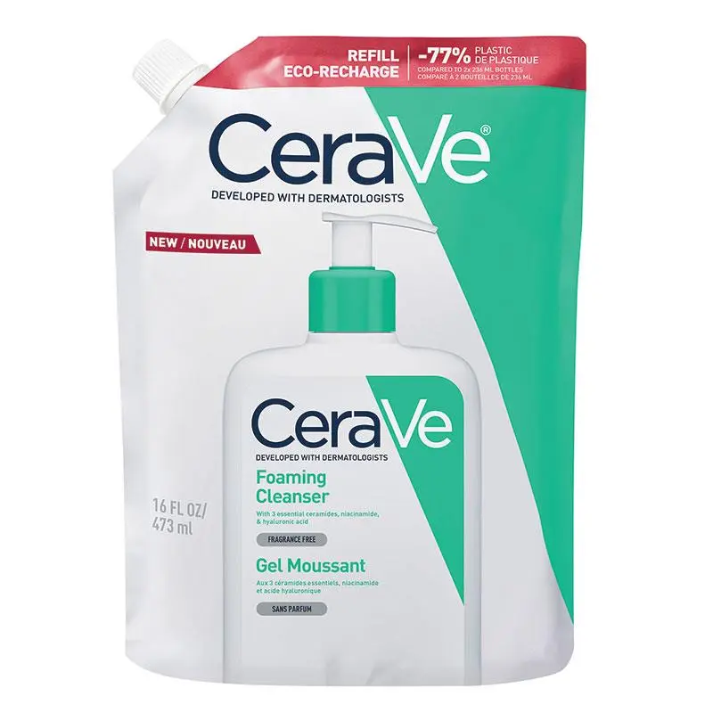 CeraVe Foaming Cleanser Eco-Recharge Refill 473mL