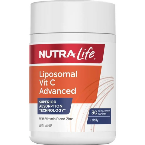 Nutra-Life Liposomal Vitamin C Advanced 30 Tablets