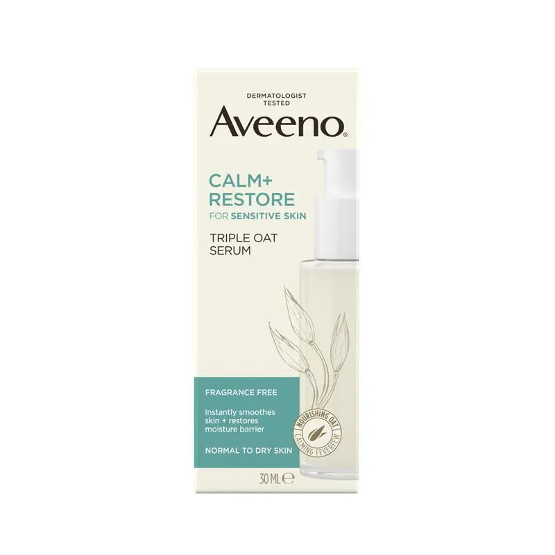 Aveeno Face Calm and Restore Triple Oat Serum 30mL