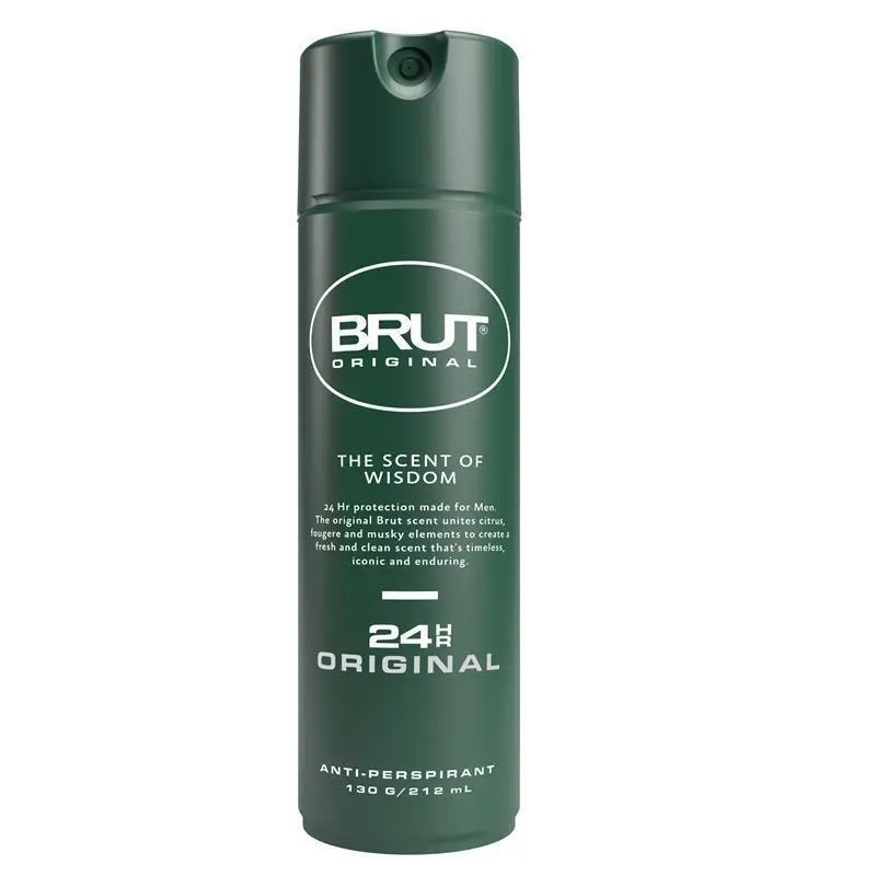 Brut Original 24HR Anti-Perspirant Deodorant The Scent of Wisdom 130g