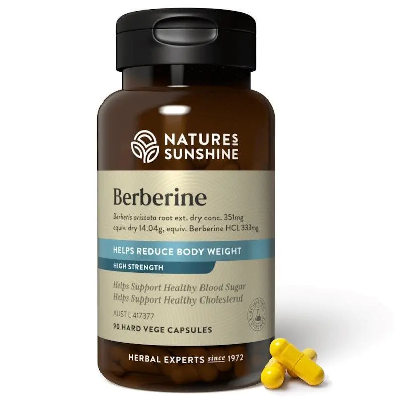Nature's Sunshine Berberine 90 Capsules