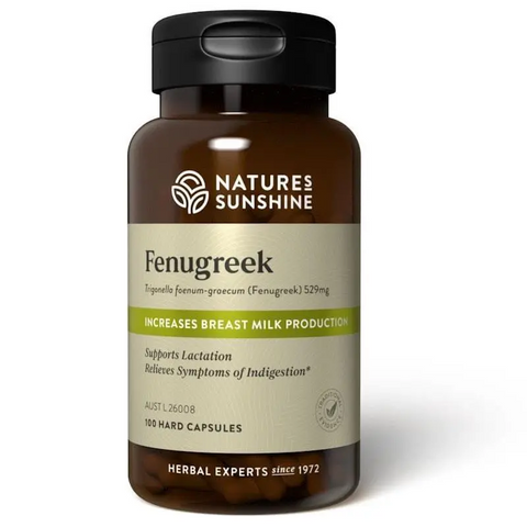 Nature's Sunshine Fenugreek 100 Capsules