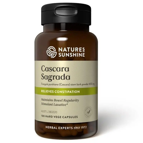 Nature's Sunshine Cascara Sagrada 100 Capsules