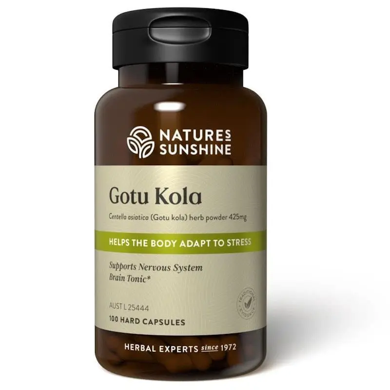Nature's Sunshine Gotu Kola 100 Capsules