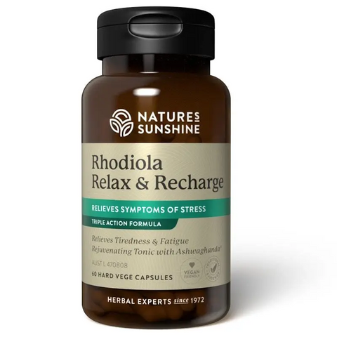Nature's Sunshine Rhodiola Relax 60 Capsules