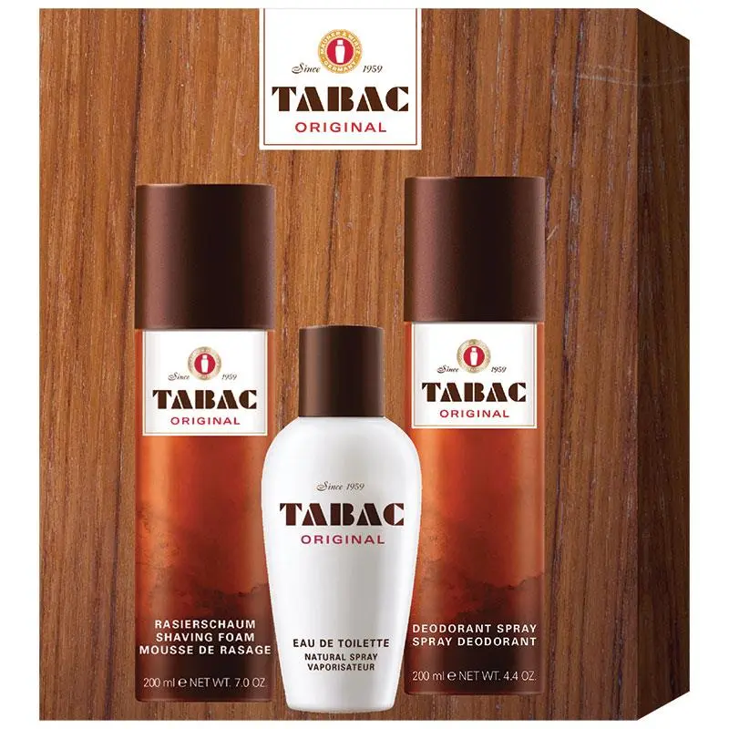 Tabac Original Eau de Toilette 100ml 3 Piece Set