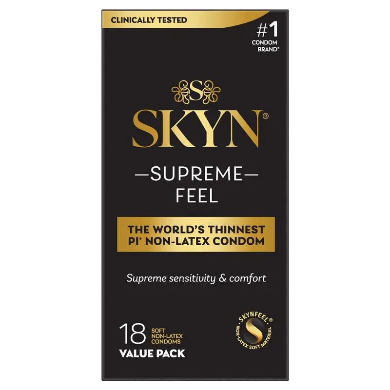 SKYN Condoms Supreme Feel 18 Pack