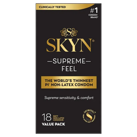 SKYN Condoms Supreme Feel 18 Pack