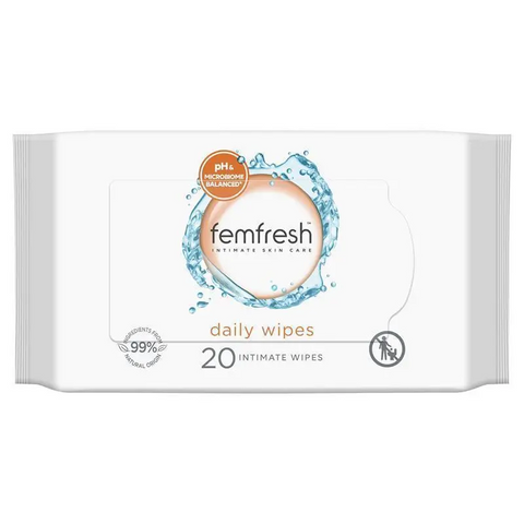 Femfresh Feminine Wipes 20 Pack
