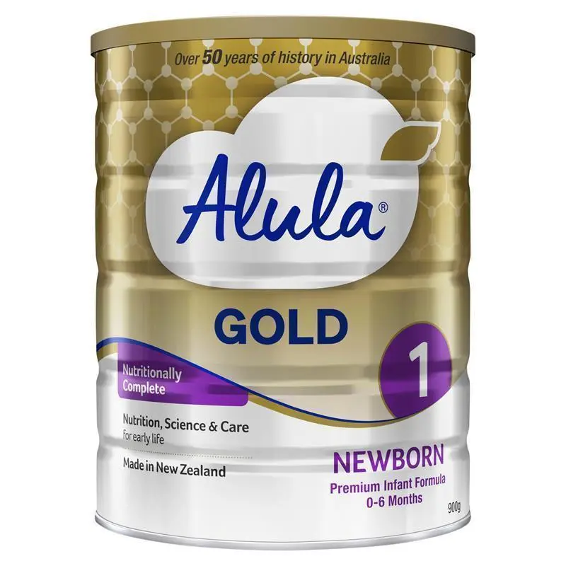 Alula Gold Stage 1 Newborn Infant Formula 0-6 Months 900g