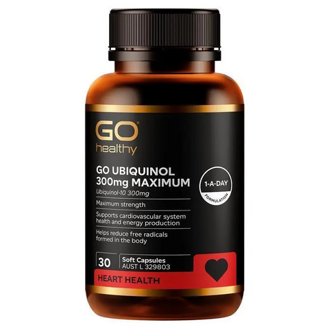 GO Healthy Co-Q10 300mg 1-A-DAY 90 Soft Capsules