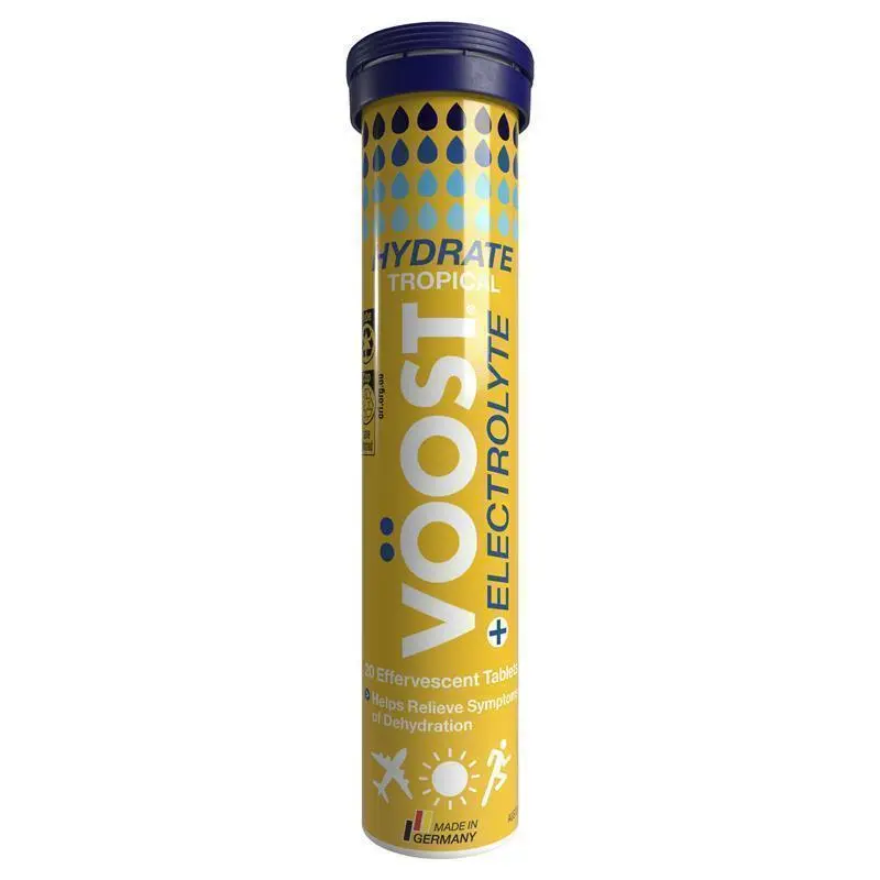 VOOST Hydrate Tropical Effervescent Tablets 20 Pack