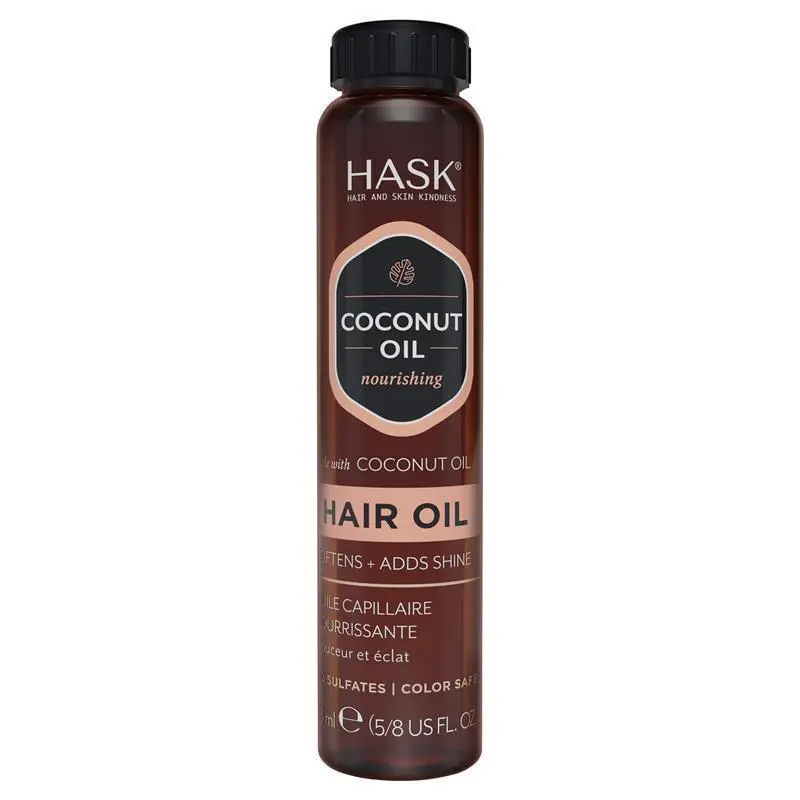 Hask Coconut Oil Nourishing Hair Oil Vial 18mL