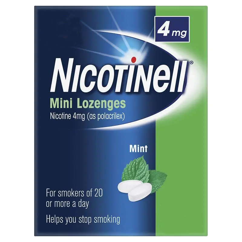 Nicotinell Mini Lozenge 4mg 81 Pack