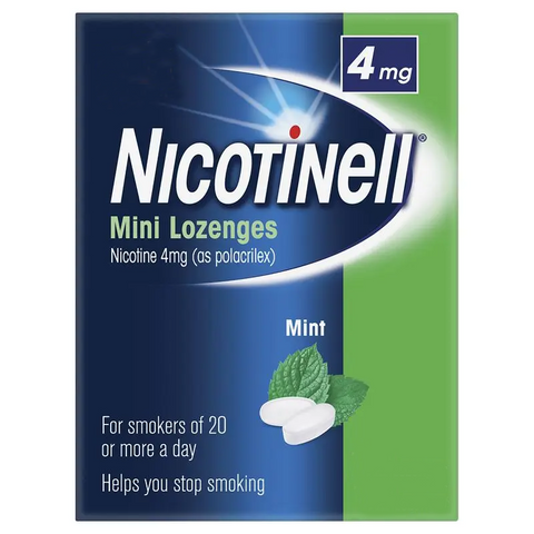 Nicotinell Mini Lozenge 4mg 81 Pack
