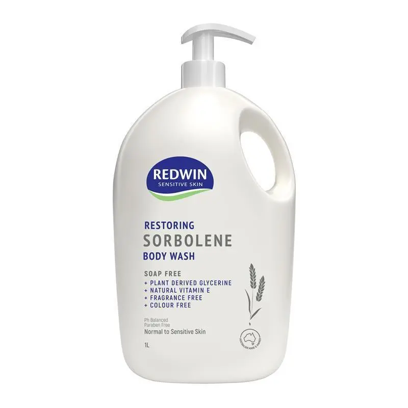 Redwin Sorbolene Body Wash with Vitamin E 1L (SLS Free)