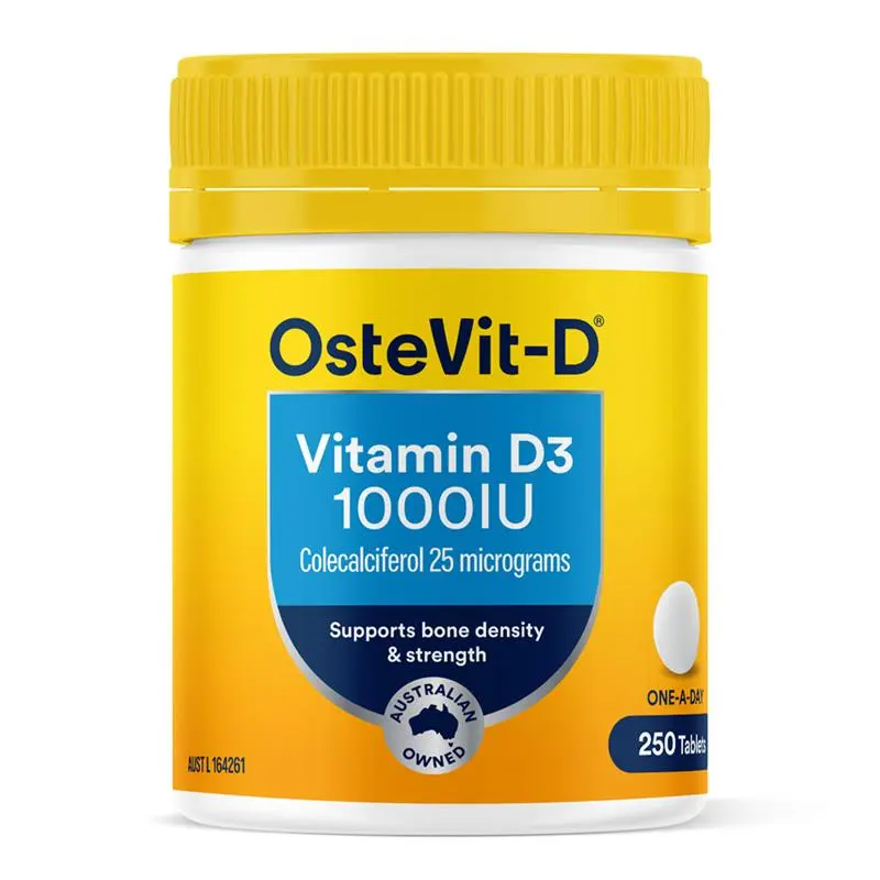 OsteVit-D Vitamin D3 1000IU One-A-Day 250 Tablets