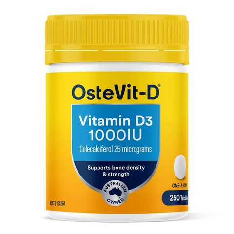 OsteVit-D Vitamin D3 1000IU One-A-Day 250 Tablets