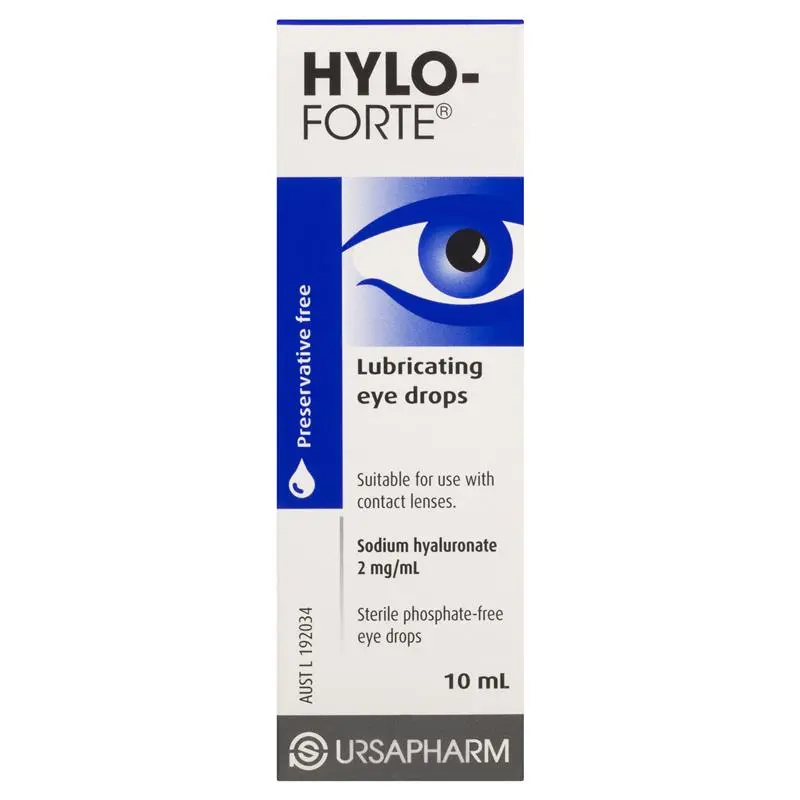 Hylo Forte 2Mg Eye Drops 10mL