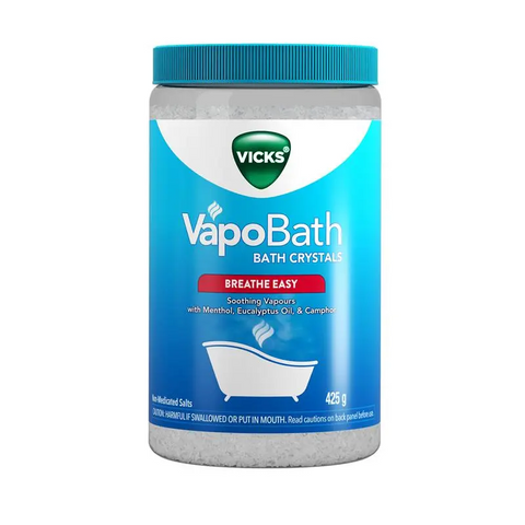 Vicks VapoBath Bath Crystals Non-Medicated Salts 425g