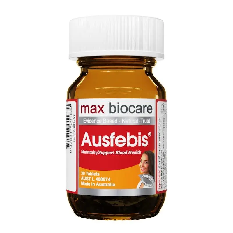Max BioCare Ausfebis 30 Tablets