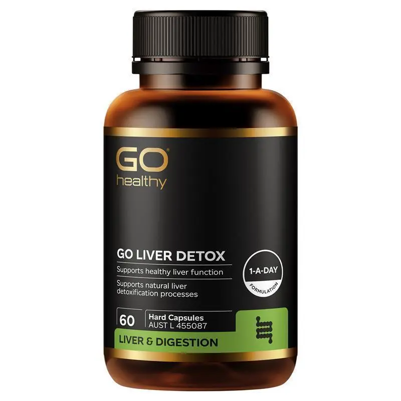 GO Healthy Liver Detox 60 Hard Capsules