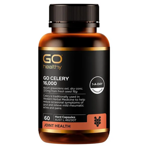 GO Healthy Celery 16000mg 60 Hard Capsules