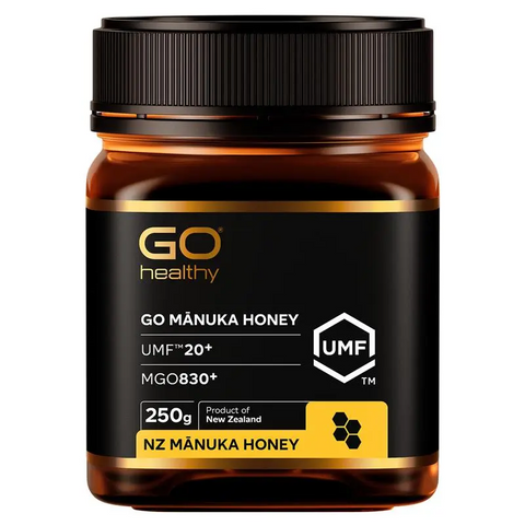 GO Healthy Manuka Honey UMF 20+ (MGO 830+) 250gm