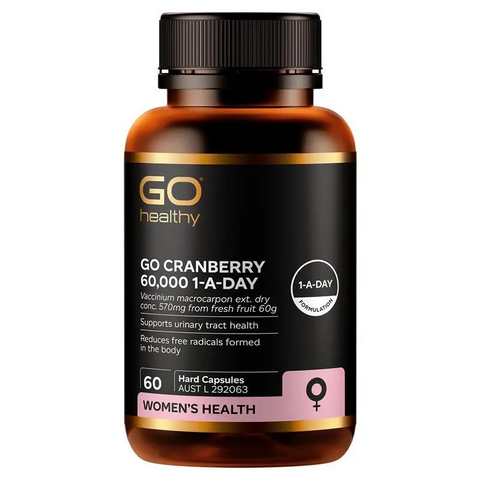 GO Healthy Cranberry 60000 60 Hard Capsules