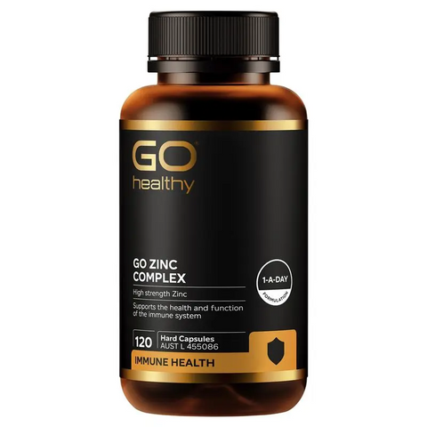GO Healthy Zinc Complex 120 Hard Capsules