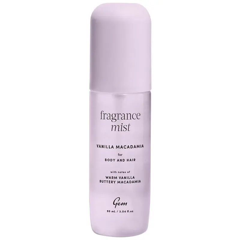 Gem Fragrance Mist For Body & Hair Vanilla Macadamia 90mL