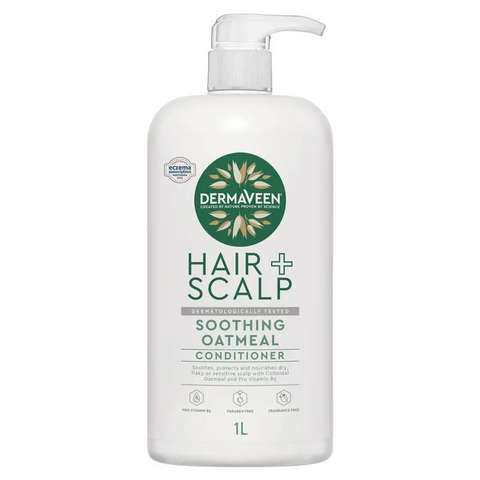 Dermaveen Hair + Scalp Soothing Oatmeal Conditioner 1 Litre