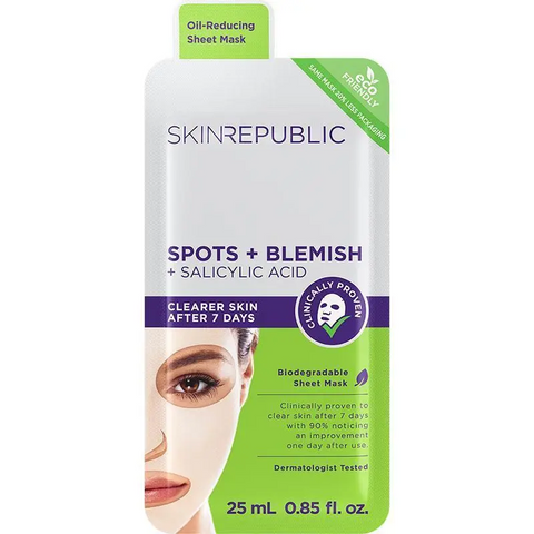 Skin Republic Spots and Blemish Face Mask 25mL