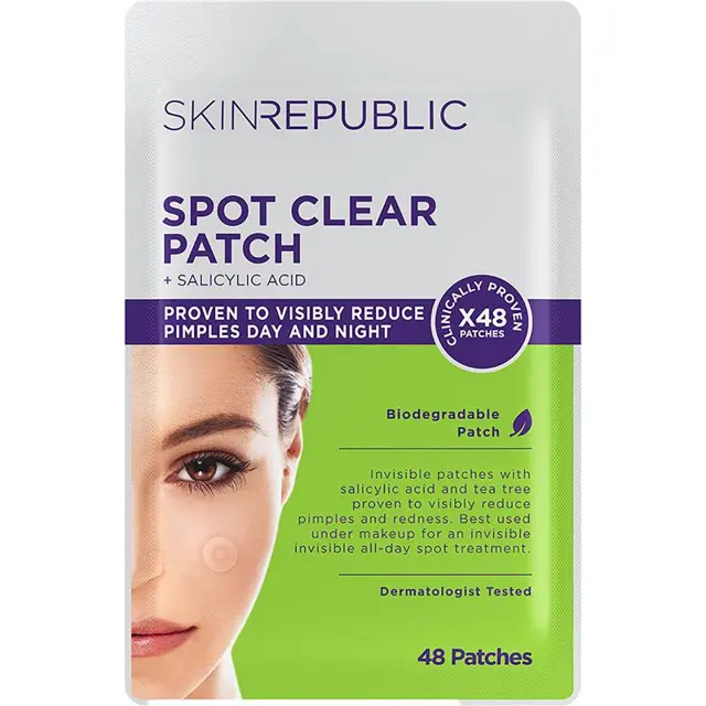 Skin Republic Spot Clear Salicylic Acid Patch 48 Pack