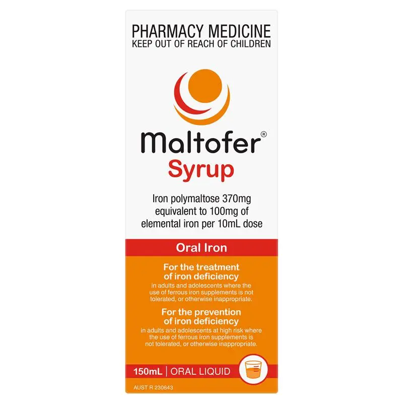 Maltofer Oral Iron Syrup Oral Liquid 150mL (Limit ONE per Order)