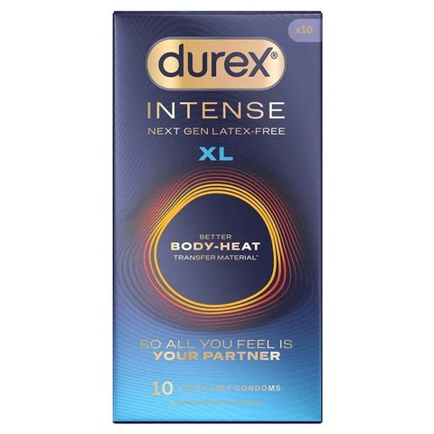 Durex Intense Extra Large Condoms 10 Pack